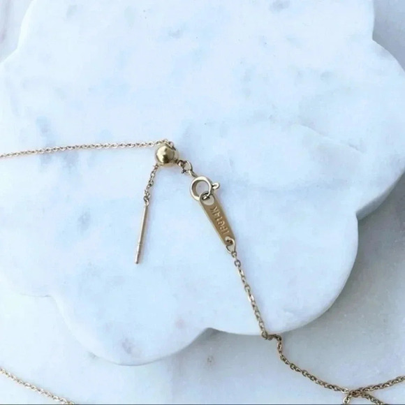 pearl Necklace 14k Gold Plated - Picture 4 of 6